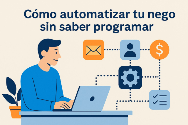 Cómo automatizar tu negocio sin saber programar