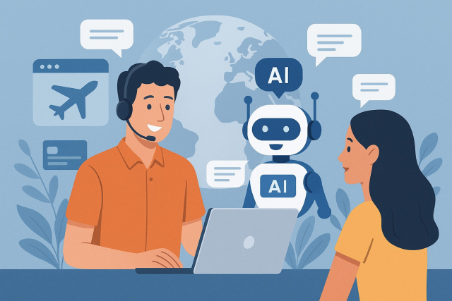 🧠 Cómo la inteligencia artificial está cambiando la atención al cliente en el sector turismo