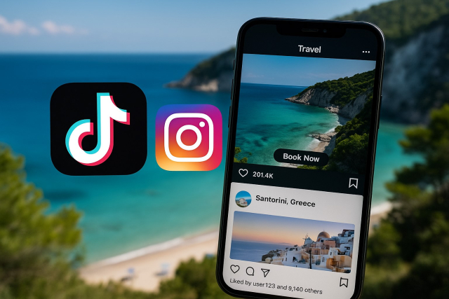 Cómo el Comercio Social (TikTok, Instagram) Está Cambiando la Forma de Reservar Viajes