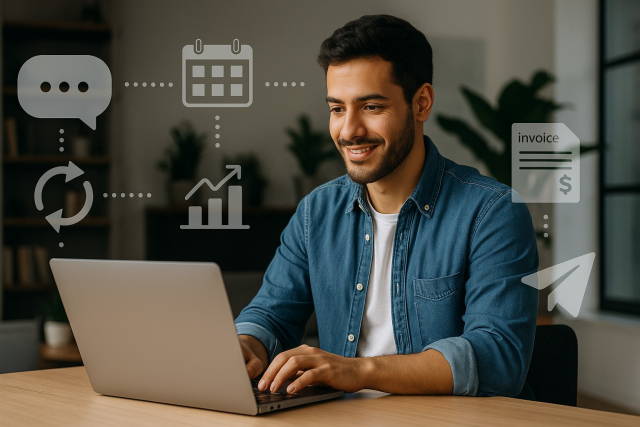 5 procesos que puedes automatizar hoy en tu negocio sin saber de tecnología