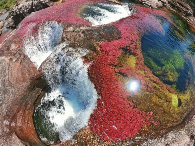 EL RÌO ARCOÌRIS; SABORES Y COLORES.