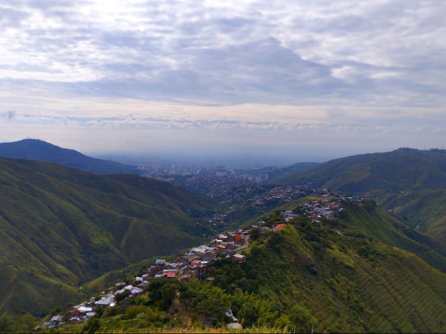 Vista desde el Mirador a la ciudad